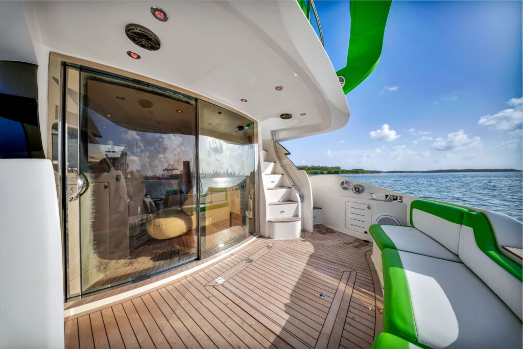 67ft Aicon Green Hulk Yacht Rental Miami ✨ | Exclusive Charter Adventure from $1,250 6 %Miami Yacht Rentals%