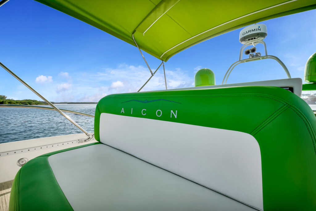 67ft Aicon Green Hulk Yacht Rental Miami ✨ | Exclusive Charter Adventure from $1,250 8 %Miami Yacht Rentals%