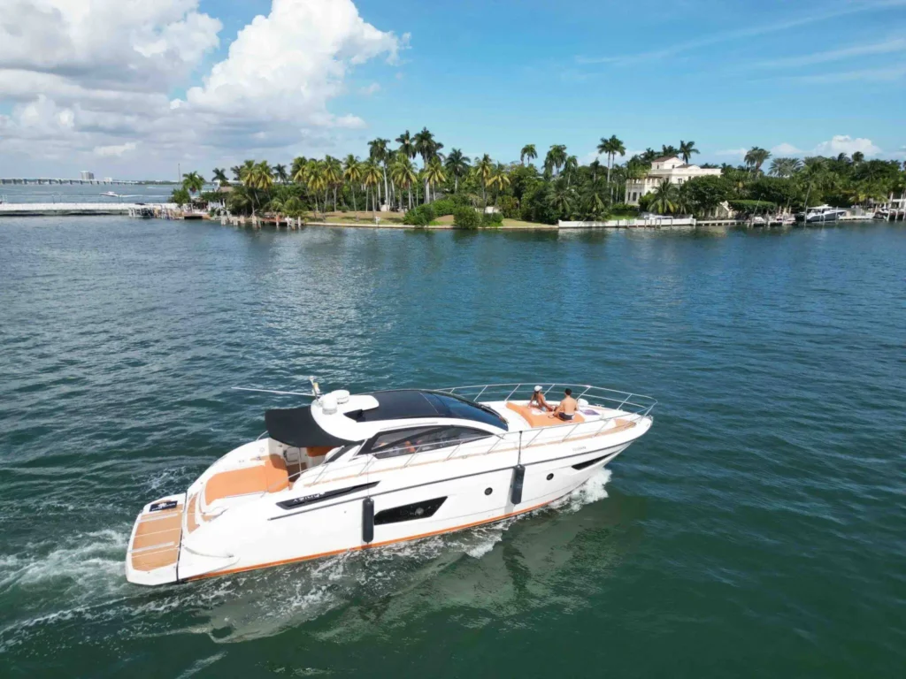 53ft Azimut Atlantis Yacht Rental Miami π₯οΈ | Exclusive Charter Adventure from $1,500 3 %Miami Yacht Rentals%
