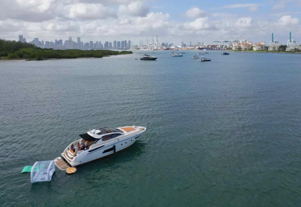 53ft Azimut Atlantis Yacht Rental Miami π₯οΈ | Exclusive Charter Adventure from $1,500 5 %Miami Yacht Rentals%