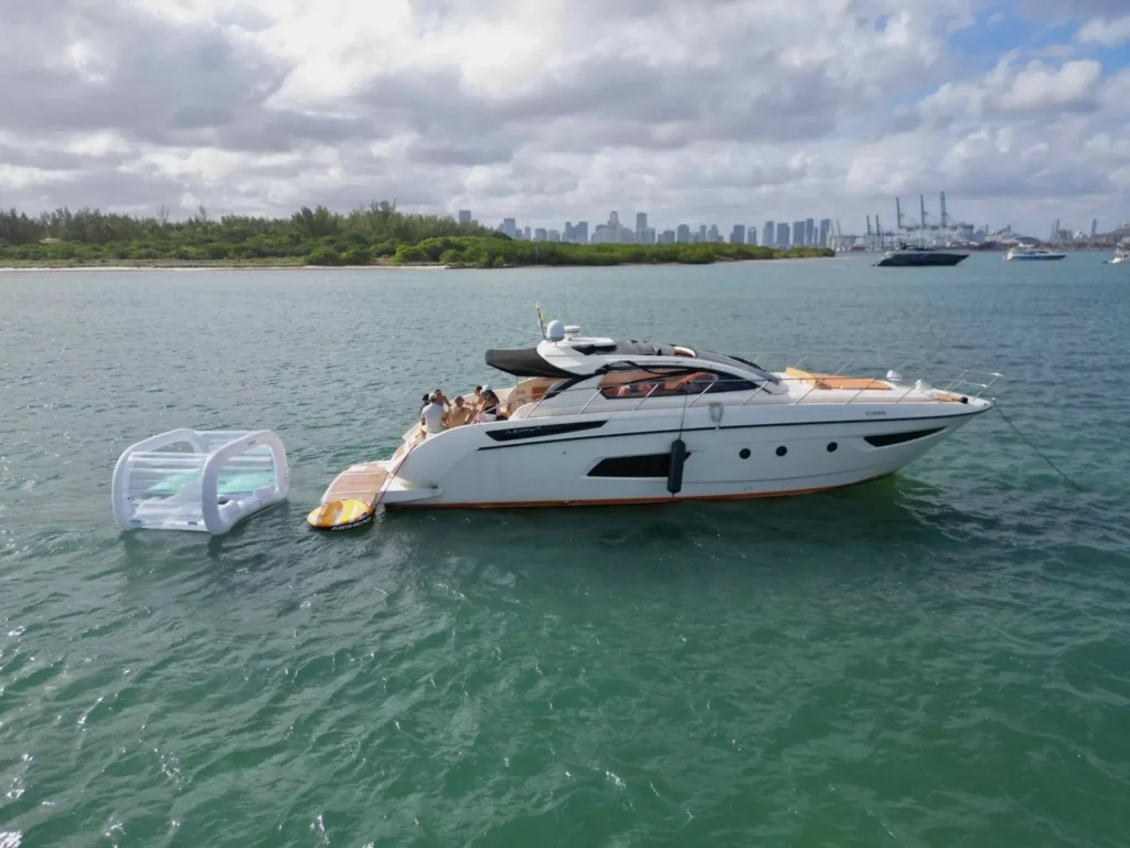 53ft Azimut Atlantis Yacht Rental Miami π₯οΈ | Exclusive Charter Adventure from $1,500 4 %Miami Yacht Rentals%